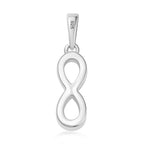 Unendlichkeit Anhänger, 925 Silber