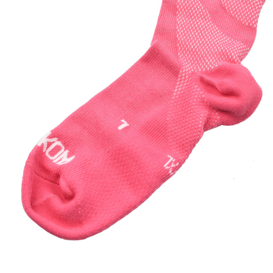 SANKOM Kompressionsstrümpfe, L-XL, Rosa, Größe 41-45