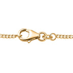 Smaragd-Quarz Triplette Halskette ca. 50 cm 925 Silber 750 Gelbgold Vermeil ca. 20,57 ct.