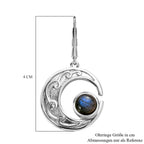 Labradorit Ohrringe  Edelstahl ca. 3,28 ct.