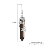 Gelbes Tigerauge Ohrringe Reiner Edelstahl ca. 52.00 ct