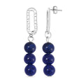 Lapislazuli Ohrringe - 25 ct.