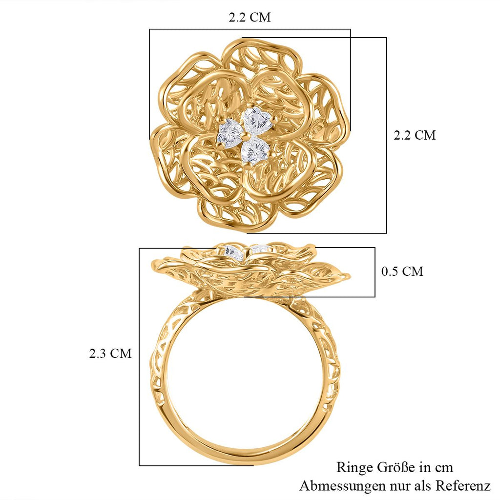 750 Gelbgold Vermeil