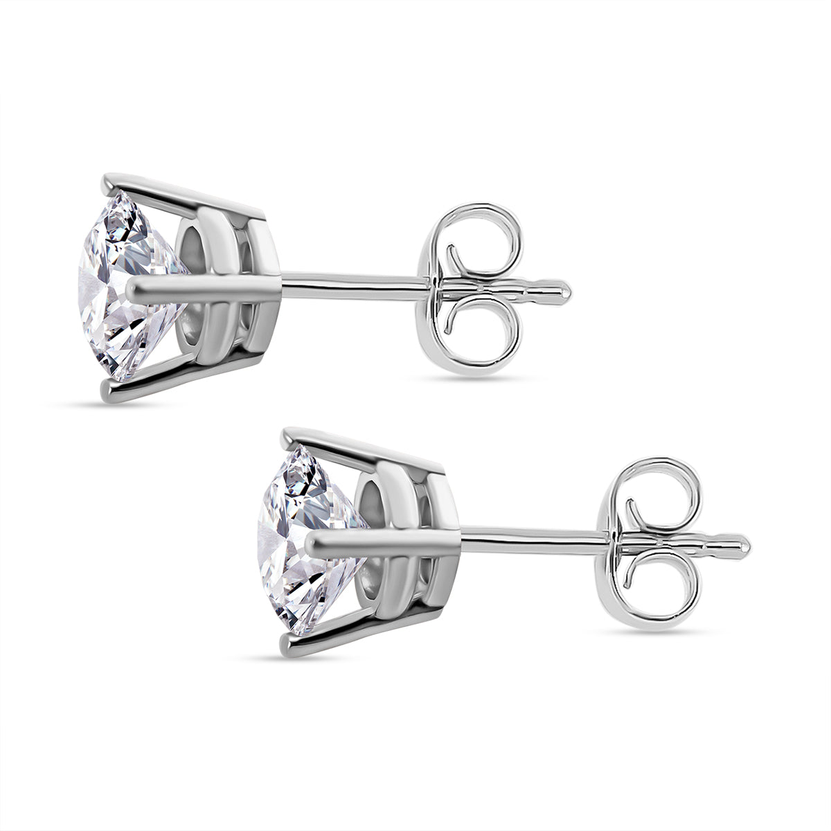 Im Labor gewachsener Diamant VS/G-H Ohrringe 585 Gold ca. 1.00 ct
