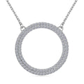 Im Labor gewachsener Diamant SI/F-G Halskette ca. 45 cm 925 Silber ca. 1.00 ct