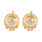 750 Gelbgold Vermeil