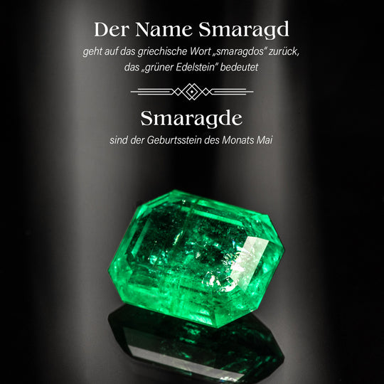 Kagem Sambischer Smaragd, Weißer Zirkon Ring 925 Silber 750 Gelbgold Vermeil (Größe 16.00) ca. 1,52 ct