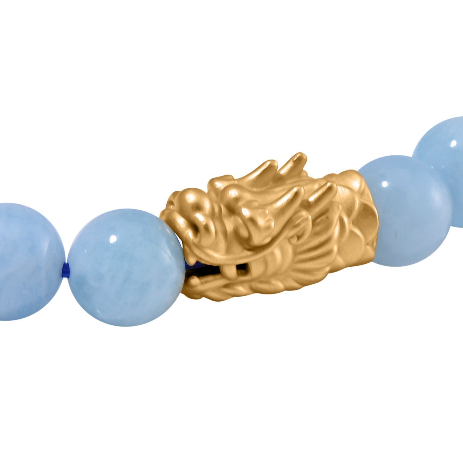 Aquamarin Flexibles Armband, 925 Silber vergoldet ca. 165.00 ct