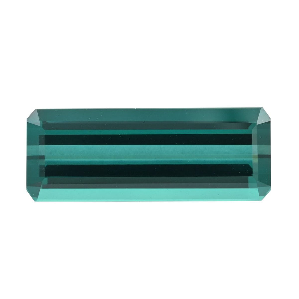 Indicolite Baguette Free Faceted Cut 4A 11.10 Ct