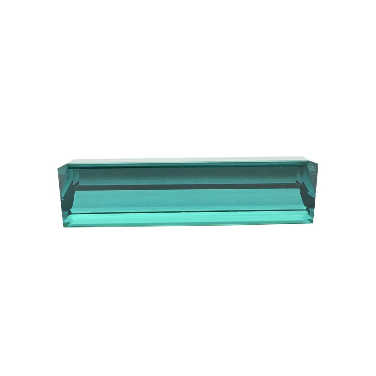 Indicolite Baguette Free Faceted Cut 4A 11.10 Ct