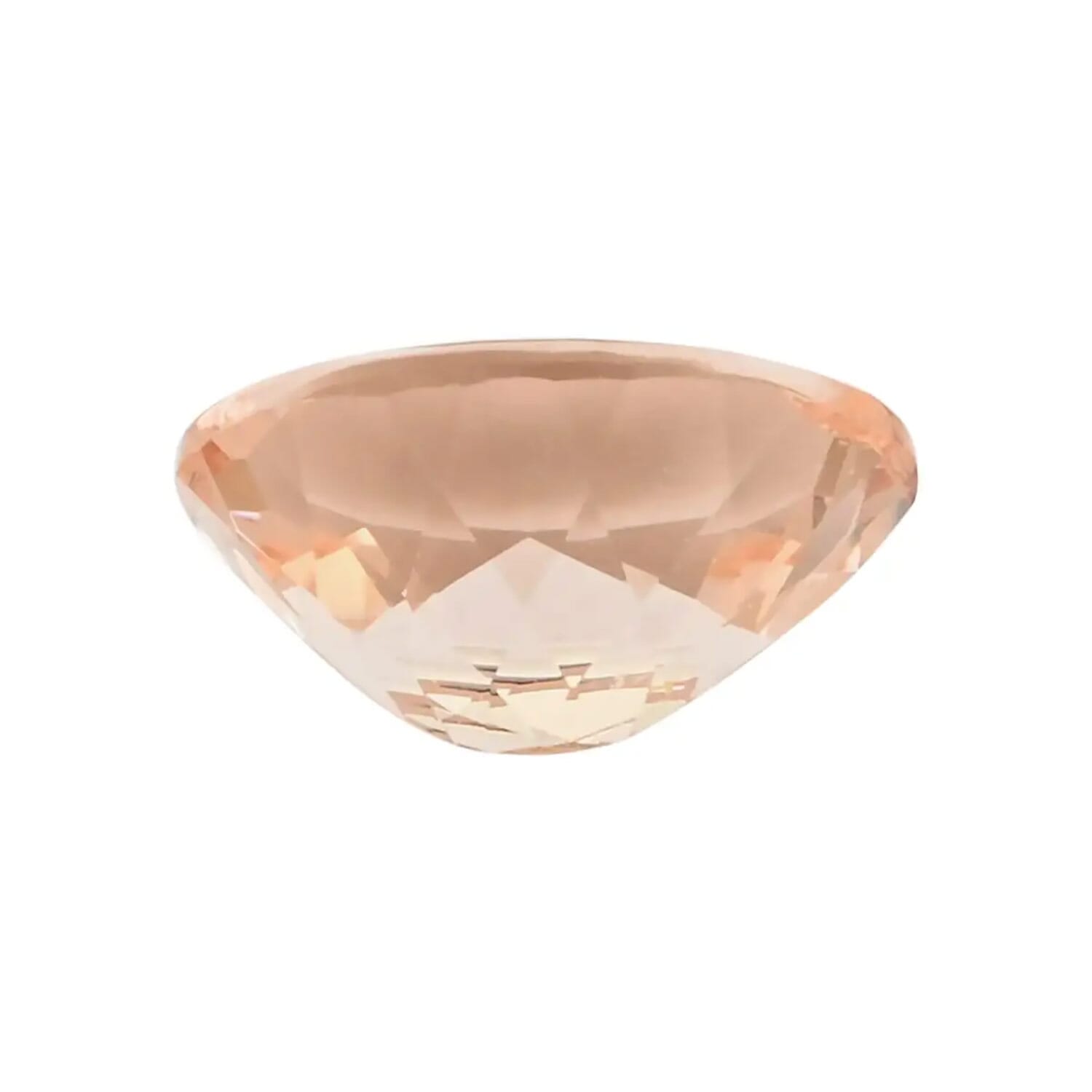 Morganite Oval 10x8 Faceted Cut 4A 2.20 Ct