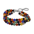 Multi Edelstein Armband, 18cm - 170 ct.