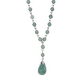 Grüner Aventurin Halskette ca. 45 cm ca. 85.00 ct