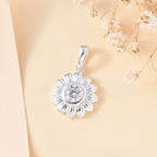 Weißer Zirkonia Anhänger 925 Silber