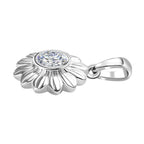 Weißer Zirkonia Anhänger 925 Silber