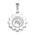 Weißer Zirkonia Anhänger 925 Silber