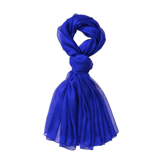 LA MAREY Solid chiffon 100% silk scarfMaterial:100% Mulberry silk size:110cm*180cmWeight : 50gyellow