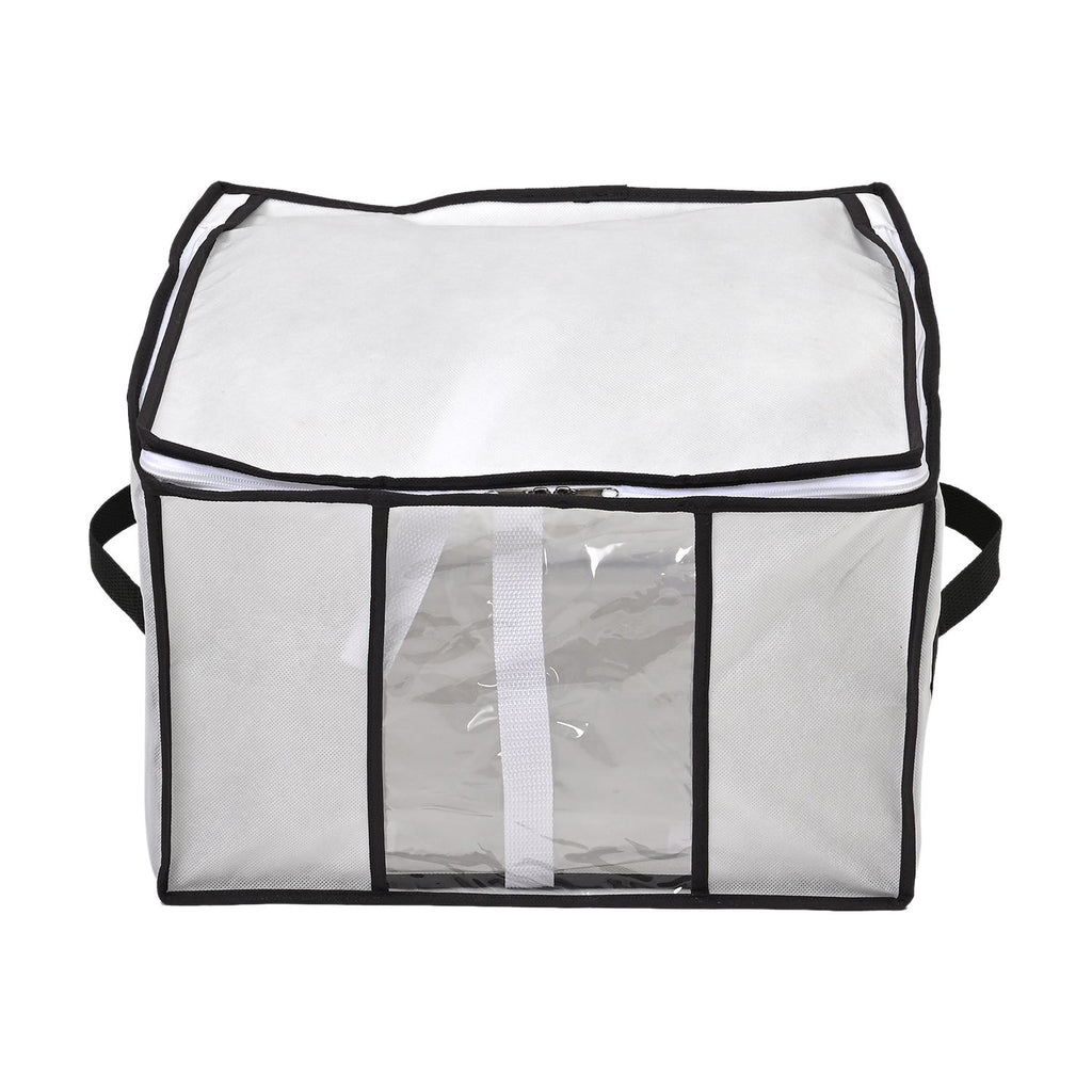XXL Vakuum-Aufbewahrungsbox, Platzsparender Organizer für Kleidung, Bettwäsche und Decken, vakuum- und pumpkompatibel, 40x42x25cm