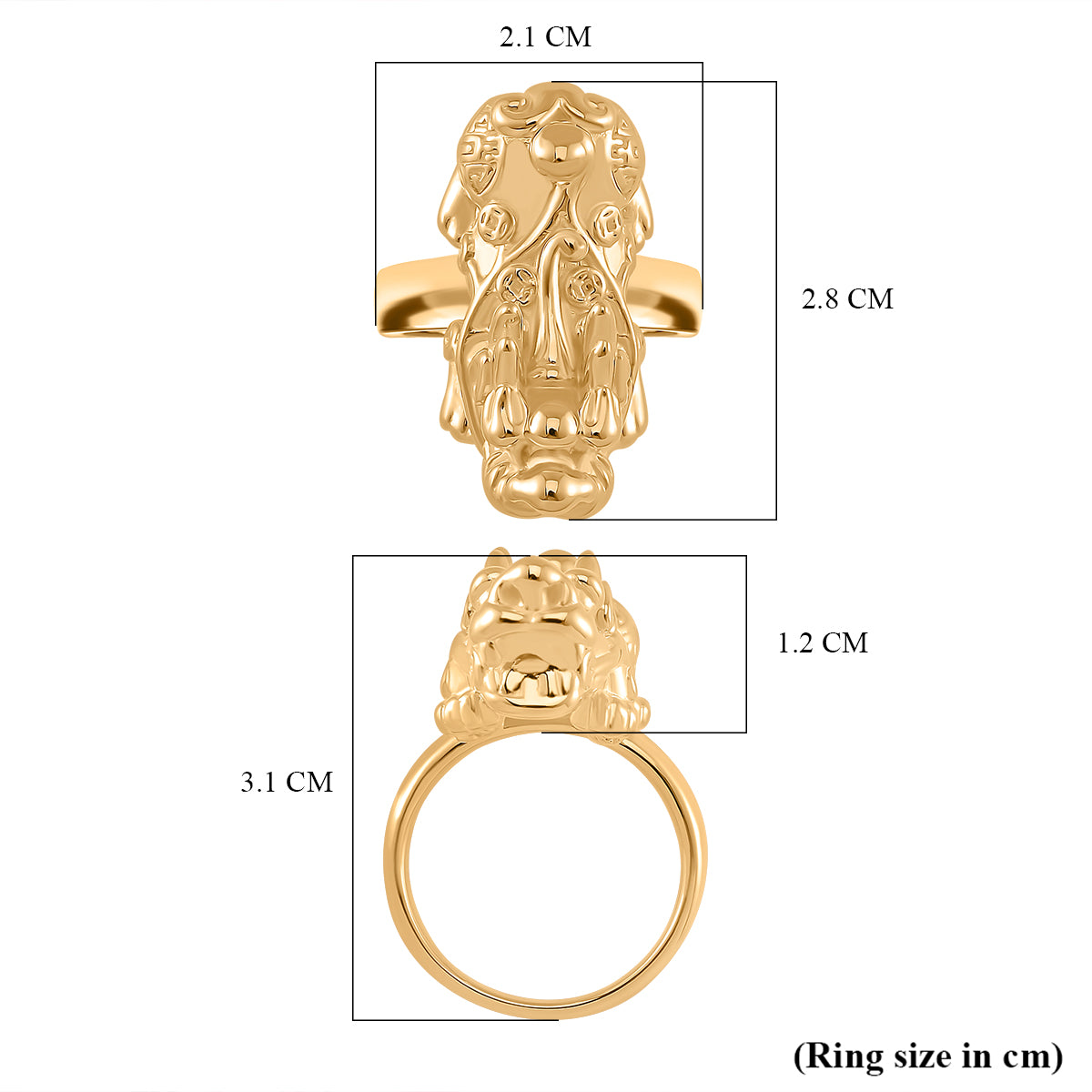 925 Silber VergoldetRing (Größe 17.00) ca. 3,60g