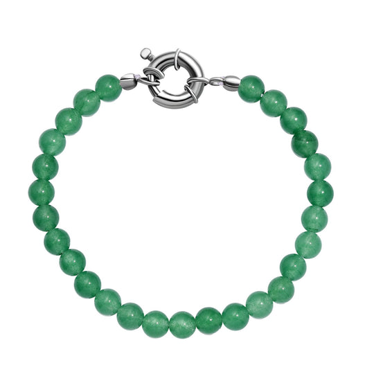 Roter Jaspis Armband ca. 19 cm Messing rhodiniert ca. 70.00 ct