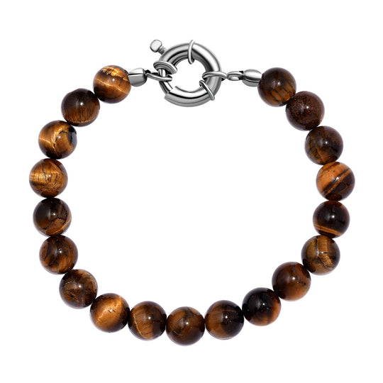 Roter Jaspis Armband ca. 19 cm Messing rhodiniert ca. 70.00 ct