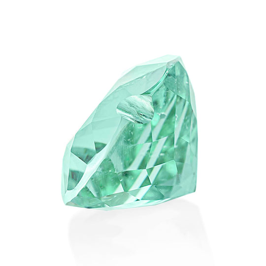 Paraiba Tourmaline Heart Free Faceted Cut 4A 2.10 Ct