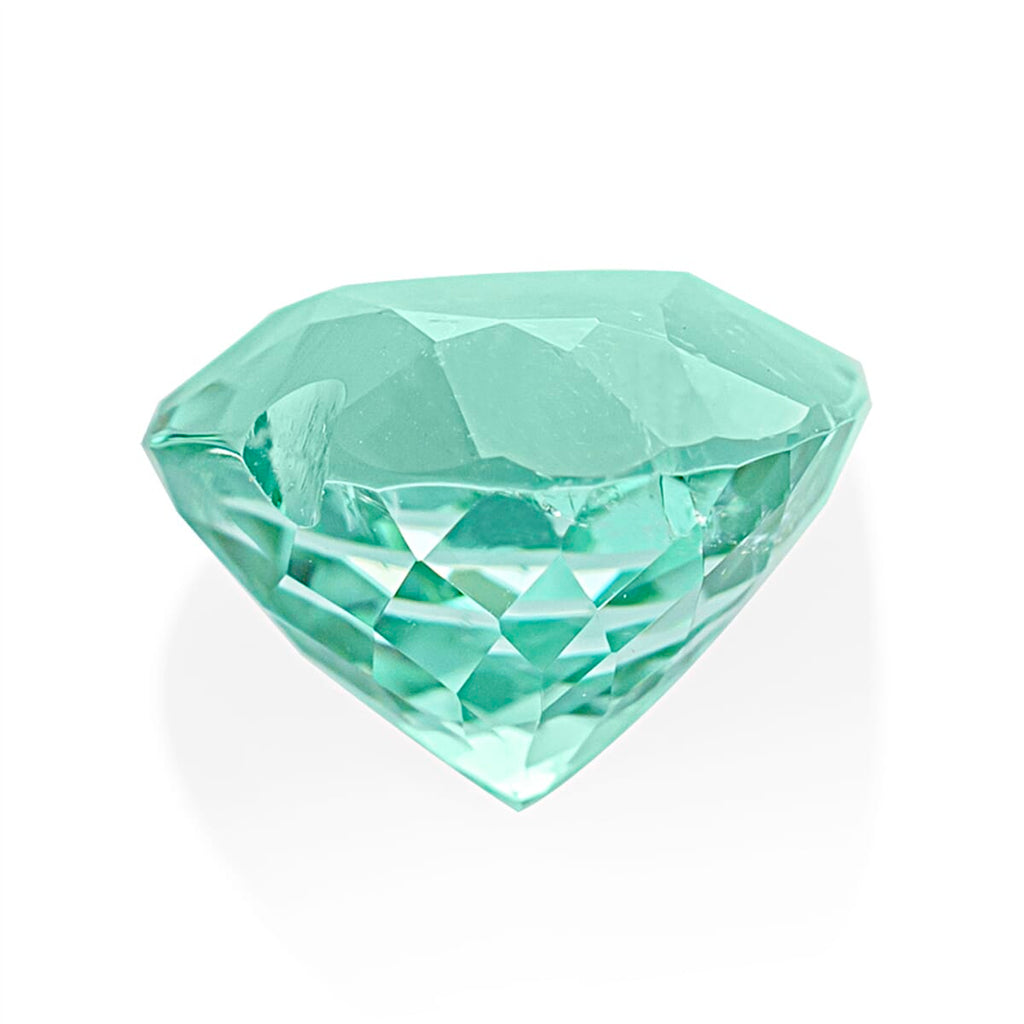 Paraiba Tourmaline Heart Free Faceted Cut 4A 2.10 Ct