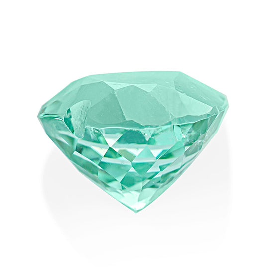 Paraiba Tourmaline Heart Free Faceted Cut 4A 2.10 Ct
