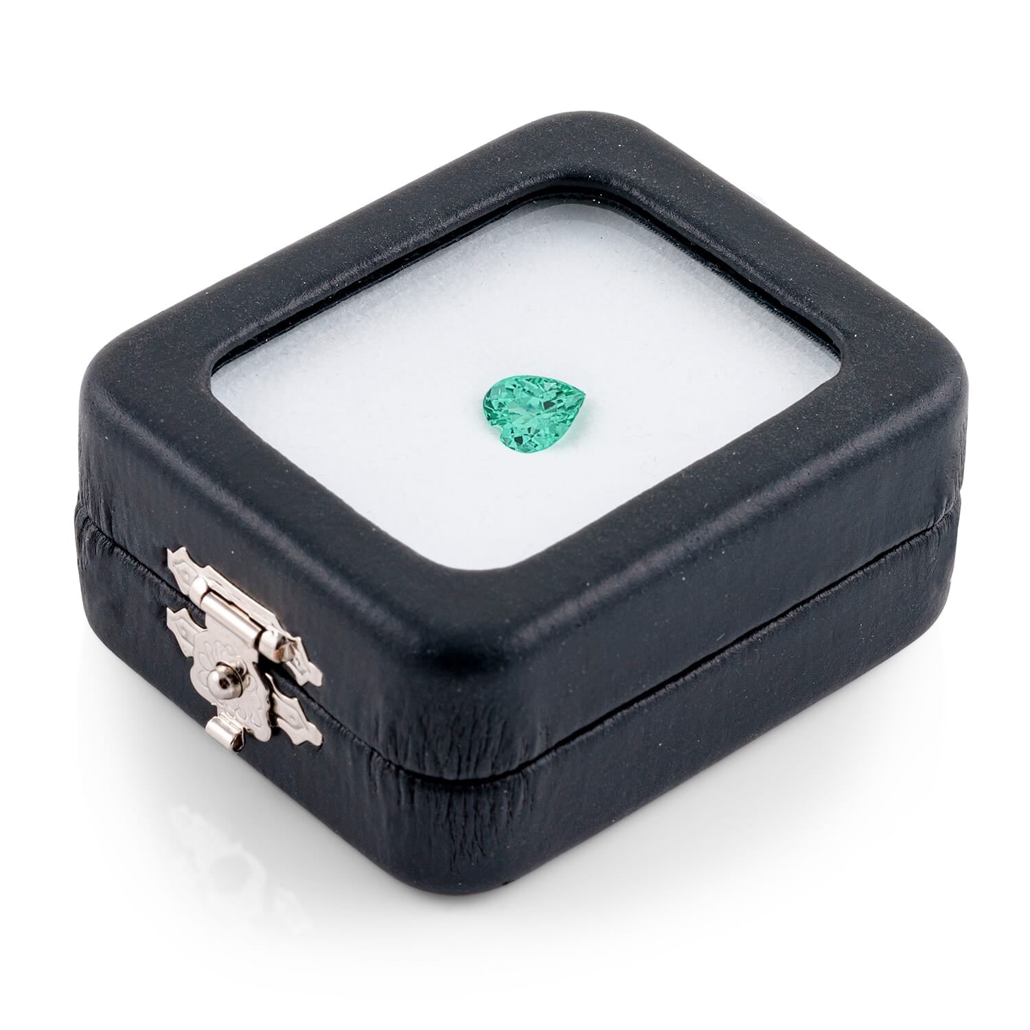 Paraiba Tourmaline Heart Free Faceted Cut 4A 2.10 Ct
