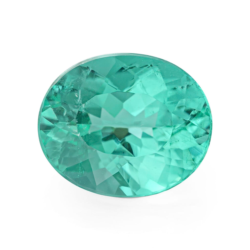 Paraiba Tourmaline Oval Free Faceted Cut 4A 2.07 Ct