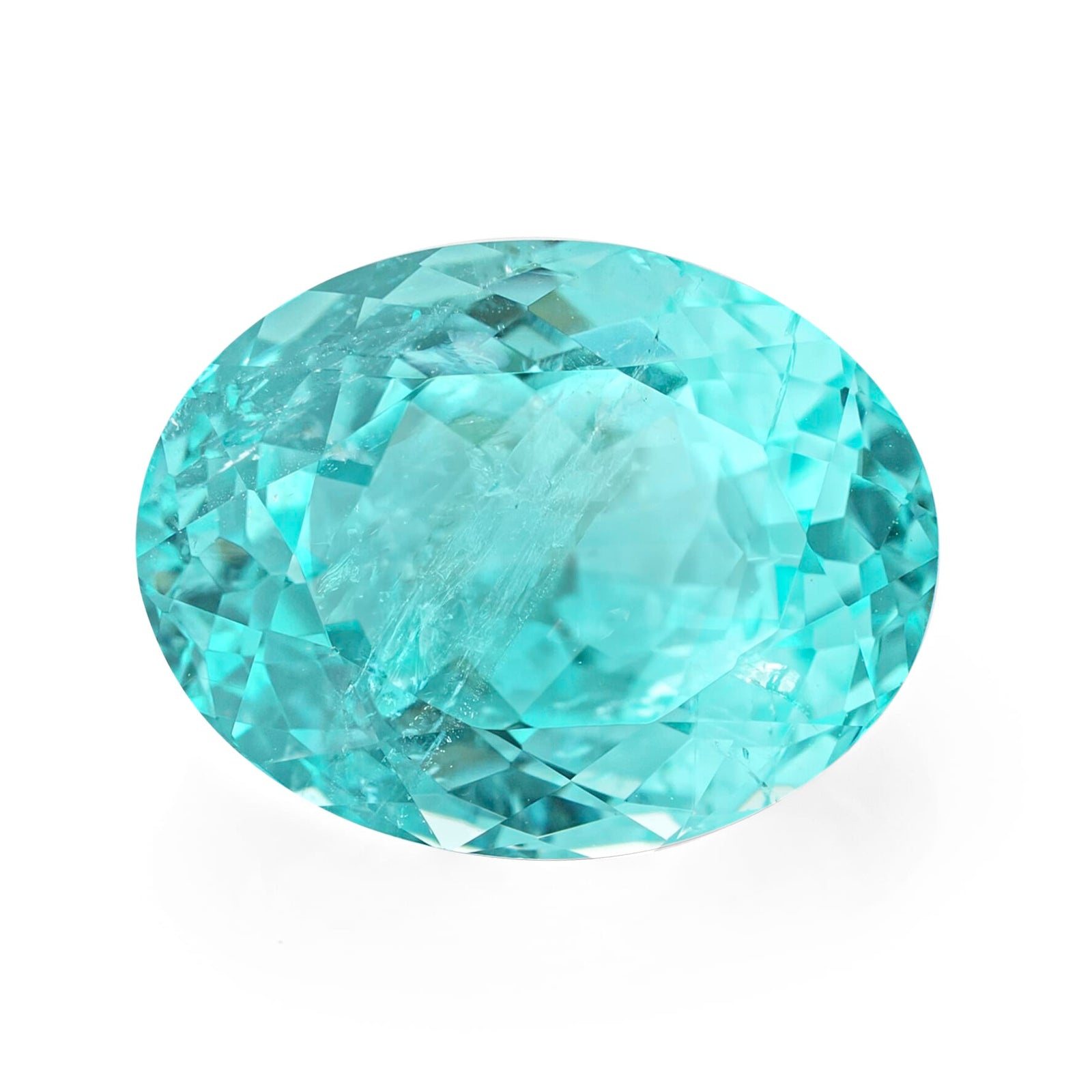 Paraiba Tourmaline Oval Free Faceted Cut 4A 3.07 Ct