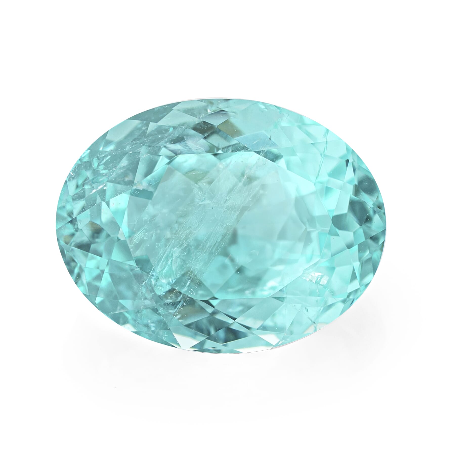Paraiba Tourmaline Oval Free Faceted Cut 4A 3.07 Ct