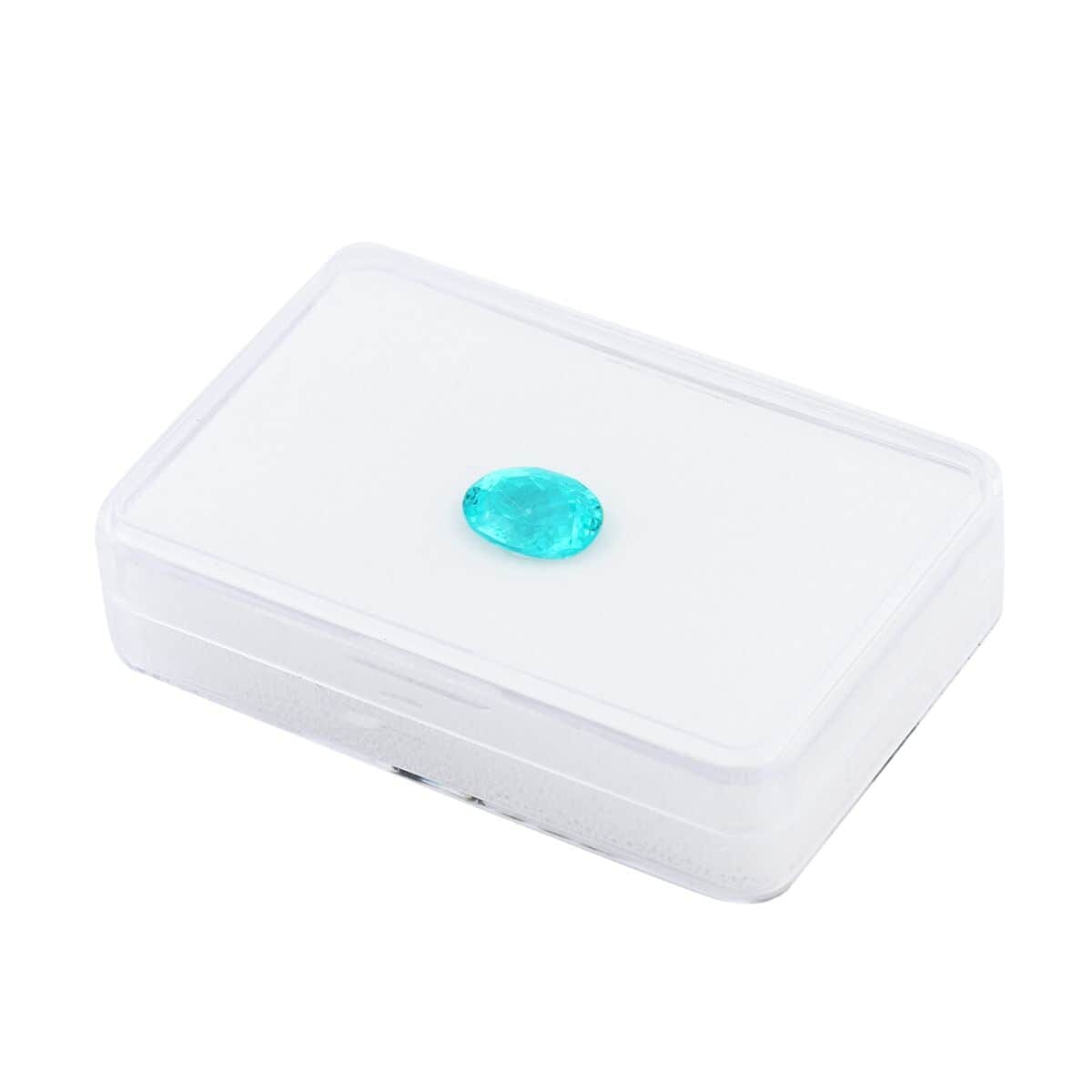 Paraiba Tourmaline Oval Free Faceted Cut 4A 3.07 Ct