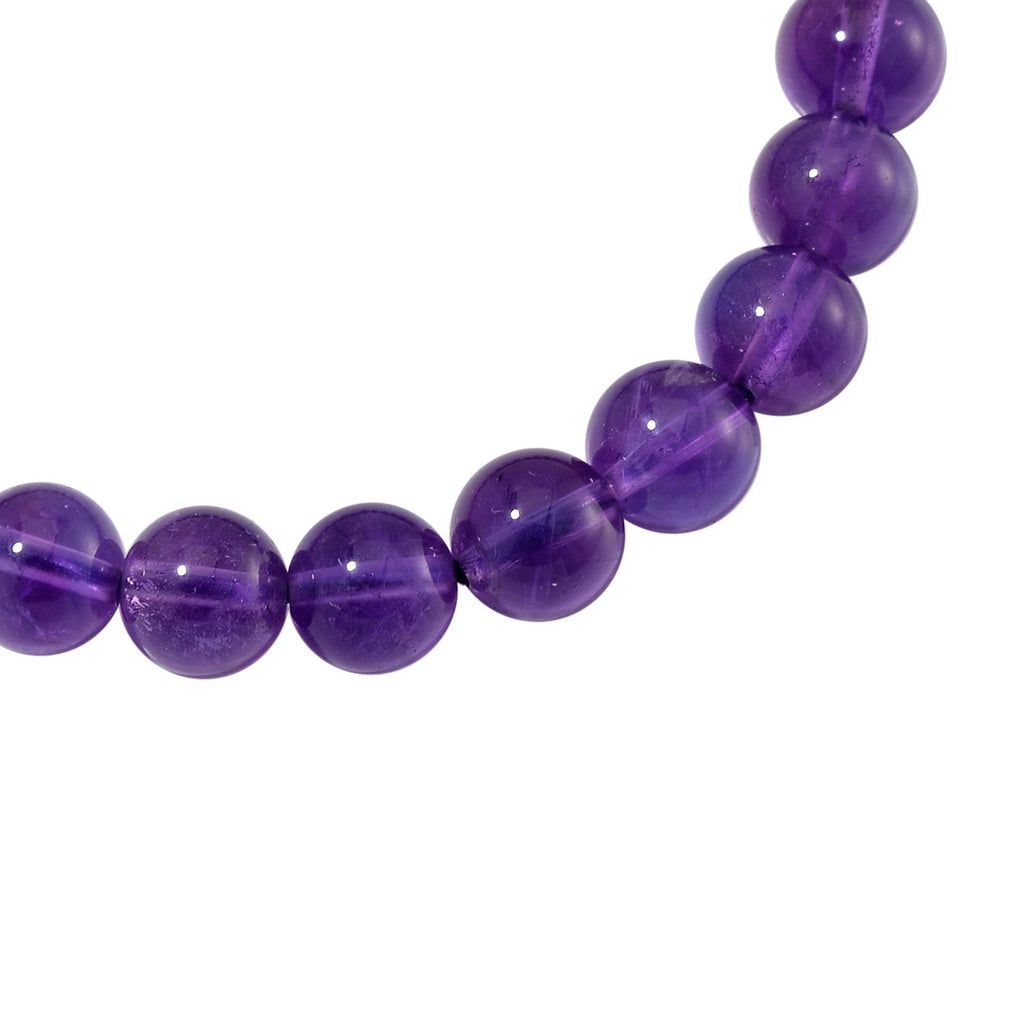 Afrikanisches Amethyst flexibles Armband, ca. 90.00 ct