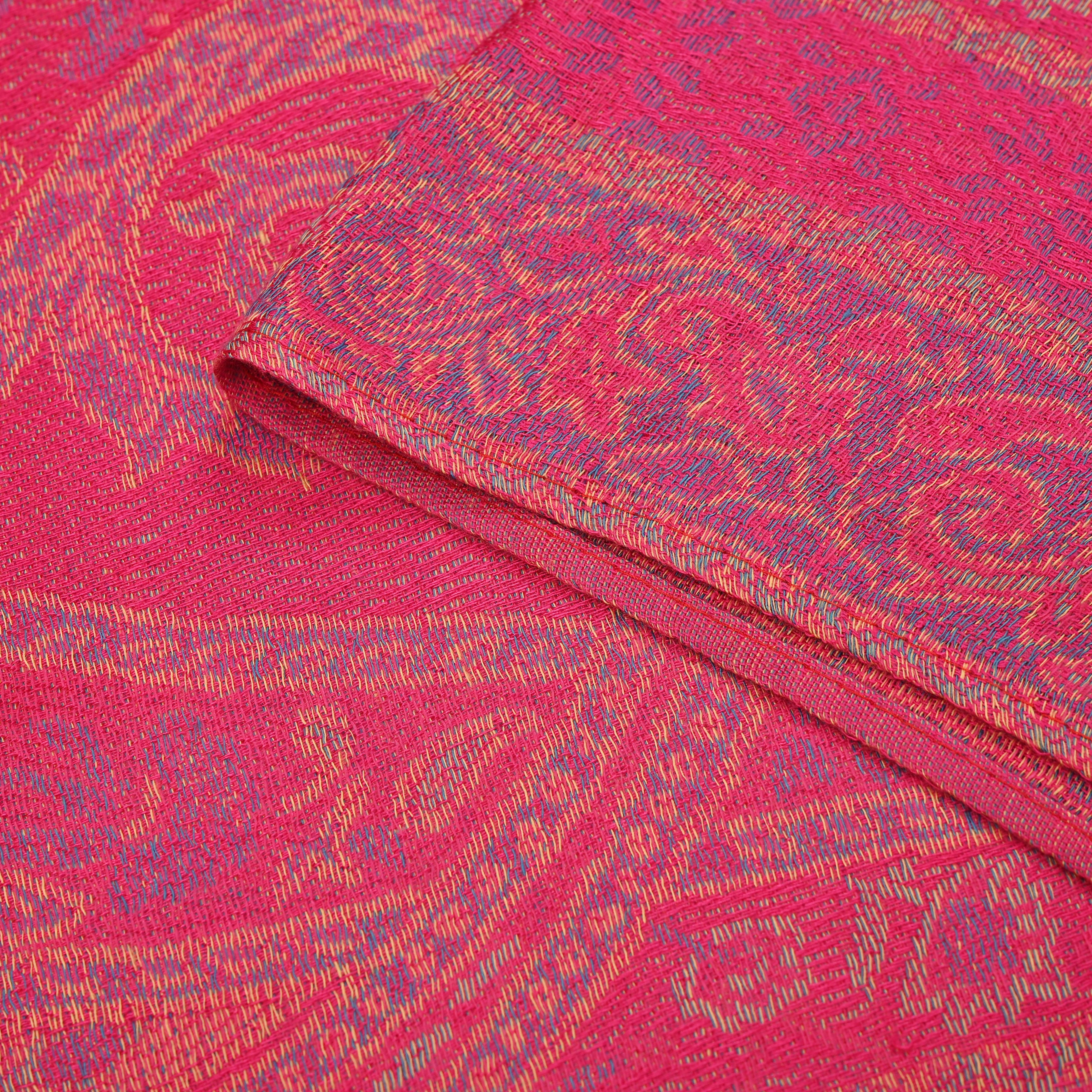 Jacquard Paisley-Schal, 175cm x 70cm, Lila