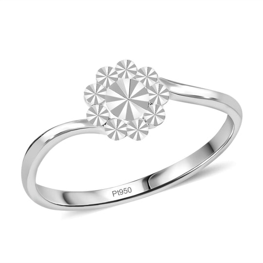 950 Platin Ring (Größe 19.00) ca. 2,78g