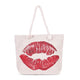 Schickes rotes Lippendesign