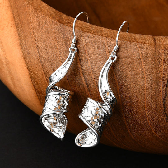 Royal Bali - 925 Silber Ohrringe