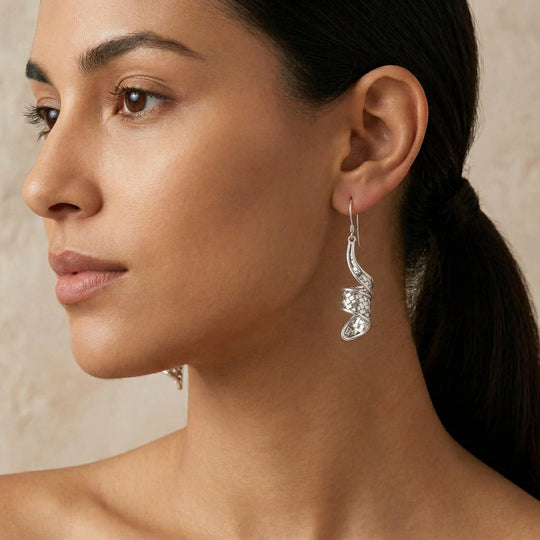 Royal Bali - 925 Silber Ohrringe