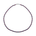 Multi-Edelstein-Halskette, 45 cm - 100 ct.
