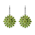 AA Peridot Ohrringe - 12,15 ct.