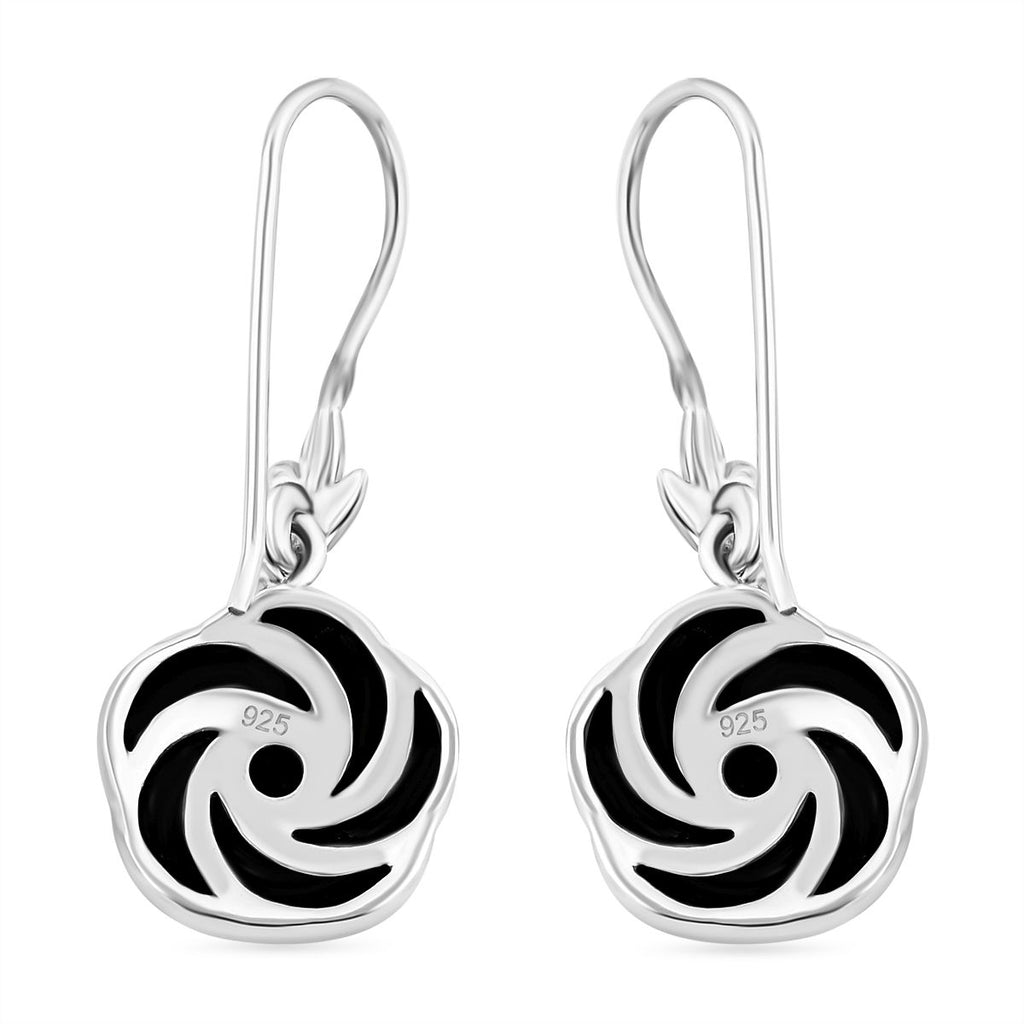 Abalone Muschel Ohrringe 925 Silber