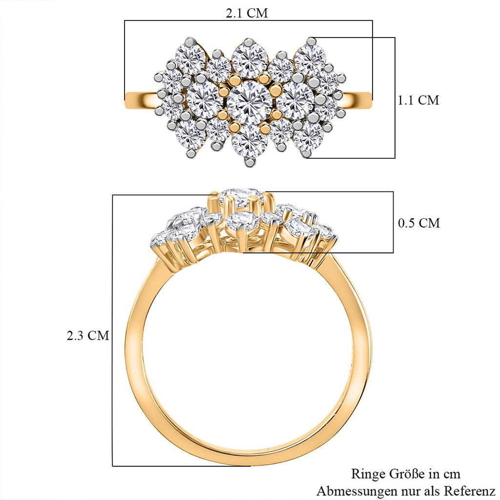 750 Gelbgold Vermeil