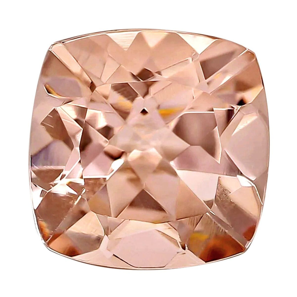 Morganite Cushion 7 Faceted Cut 4A 1.00 Ct