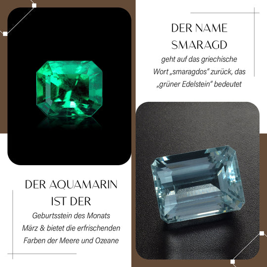 GEM FIESTA Kollektion - AA Kagem Sambischer Smaragd, Aquamarin Ring 925 Silber 750 Gelbgold Vermeil (Größe 19.00) ca. 2.00 ct