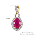 AAA, Weißer Diamant Ohrringe 417 Gold ca. 2,53 ct.