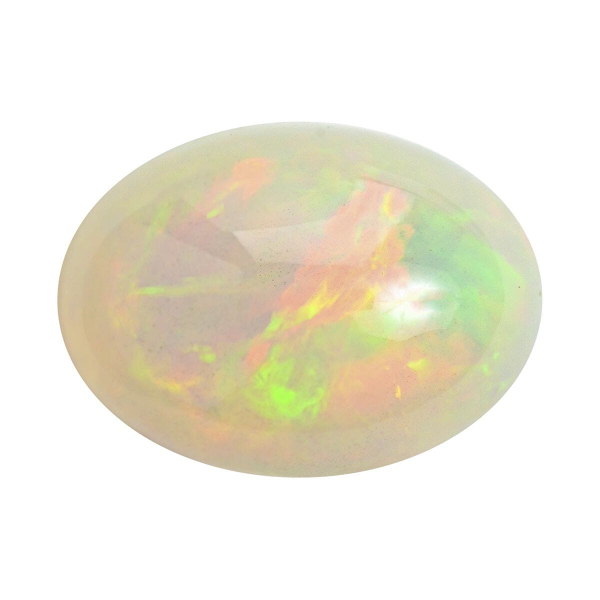 Ethiopian Opal Oval Free Cabochon Cut 4A 21.45 Ct