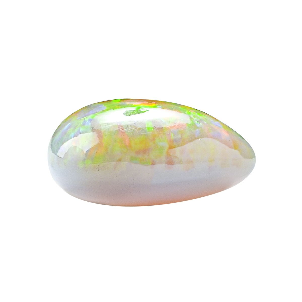 Ethiopian Opal Pear Free Cabochon Cut 4A 23.20 Ct