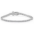 LUXURIANT DIAMOND - Lab Grown Diamant SI Armband ca. 15.25 cm 925 Silber Platiniert ca. 2,00 ct.