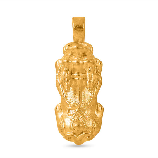 Pixiu Anhänger, 999 Gelbgold